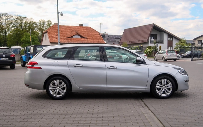 Peugeot 308 cena 37500 przebieg: 146526, rok produkcji 2016 z Środa Śląska małe 529